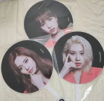 TWICE Image Picket 미나 채영 츄이 부채 세트