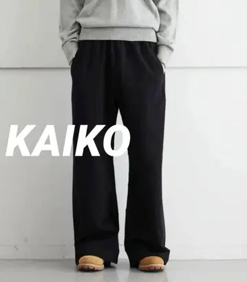 KAIKO 스웨트 팬츠 블랙 검정 2 완판템