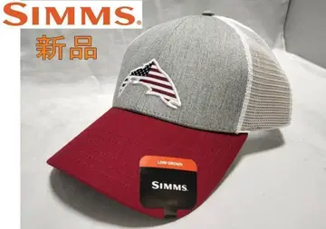 새상품 SIMMS 심즈 화이트 트래커 햇 모자 남성용 프리 낚시