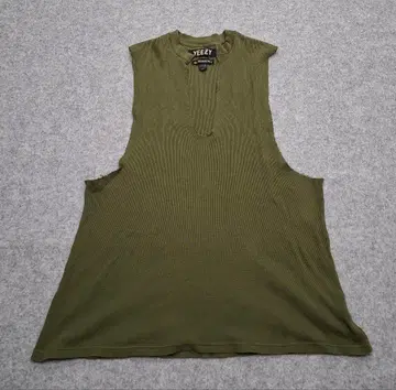 YEEZY SEASON1   써멀 탱크탑   그린