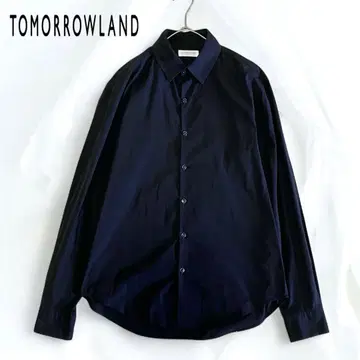 TOMORROWLAND 코튼 긴팔 셔츠 블랙