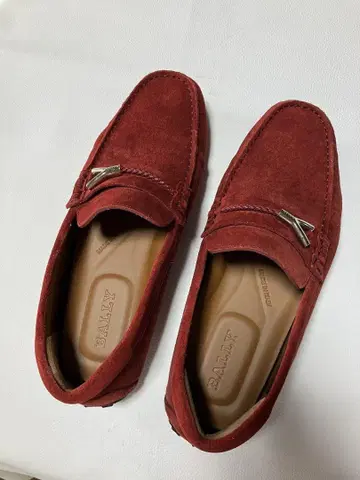 BALLY 드라이빙 로퍼 US71/2