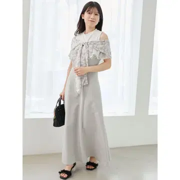 MAJESTIC LEGON 마제스틱 레곤 리본 원피스 롱