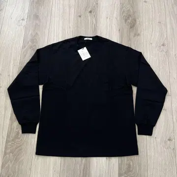 택 포함 BODHI 코튼 캐시미어 실크 L/S 티 size2