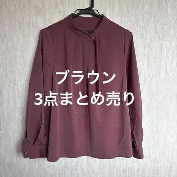오피스 캐주얼 블라우스 묶음 판매 3종