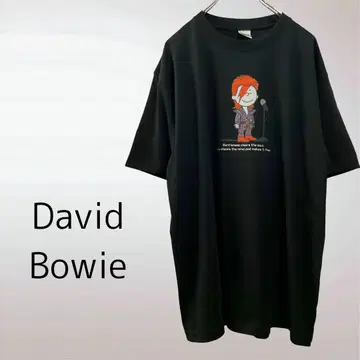 David Bowie 데이비드 보위 ROCK 티셔츠 블랙