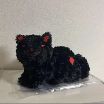 요네즈켄시 리이슈 고양이 봉제 인형 RED