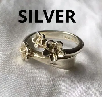 빈티지 매실꽃 실버 핑키링 SILVER 트위스트