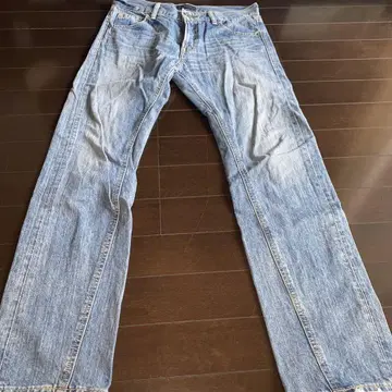 MOUSSY VINTAGE 스트레이트 데님 라이트 26