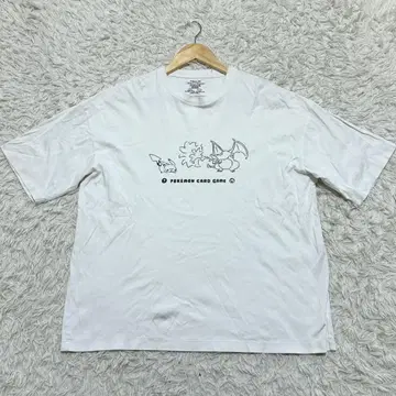 PUBLIC Tokyo TEE 포켓몬 티셔츠 화이트 L 상당
