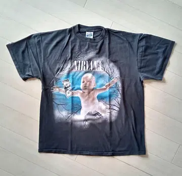 NIRVANA Nevermind 닐바나 네버마인드 밴딩 티셔츠