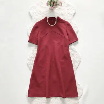FOXEY*폭시 뉴욕 하이넥 원피스 반팔 아가씨 40