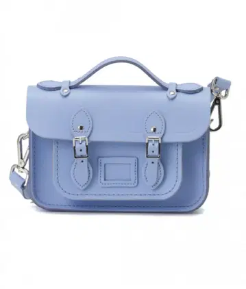 새상품 Cambridge Satchel 라이트 블루 메신저 백