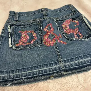 D&G 데님 미니 스커트