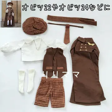 오비츠 22, 오비츠 24 셔츠 베스트 넥타이 바지 판초? 머플러