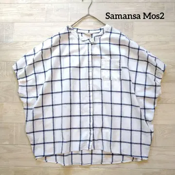 Samansa Mos2 사만사 모스모스 히노키타 보타니 블라우스 F