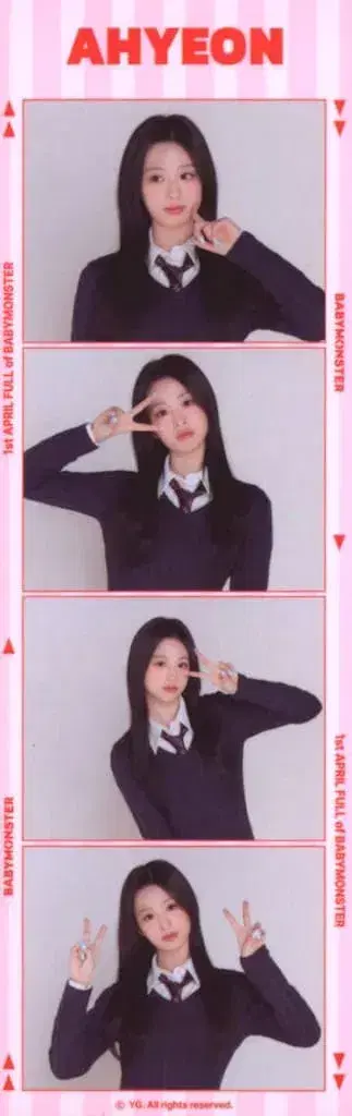 베이비몬스터 아현 4월 1일 베이비몬스터로 가득 찬