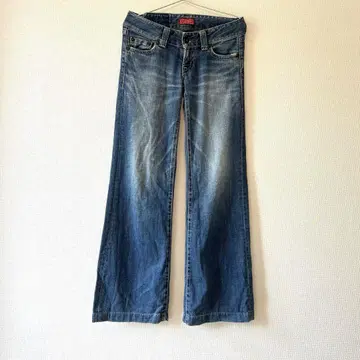 MOUSSY 로우웨스트 데님 26인치 청바지 MO7SC1-1639-15