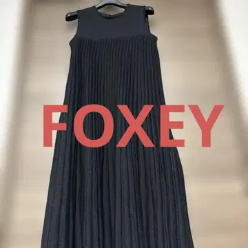 폭시 KNIT DRESS FORET NOIRE 원피스 38
