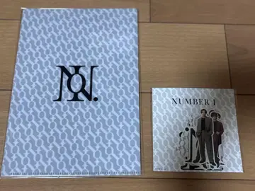 TOBE NUMBER_I 미니 클리어 파일, 스티커 세트