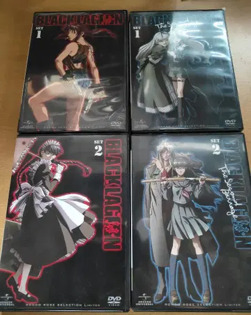 BLACK LAGOON DVD 세트 4권 세트