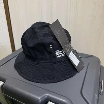백 채널 코튼 모자 백 채널