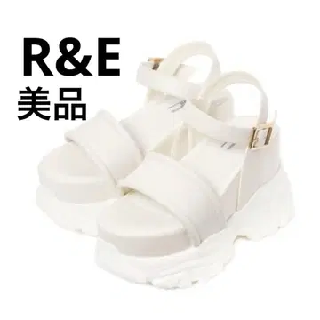 R&E 통굽 러버 스트랩 샌들 스포츠 샌들 스포츠 샌들