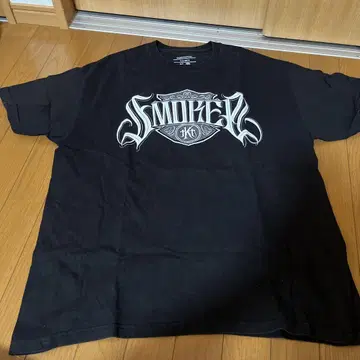 SMOKER 티셔츠 X-LARGE 블랙