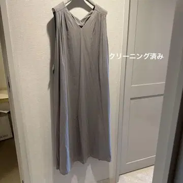 evam eva 슬리브리스 롱 원피스