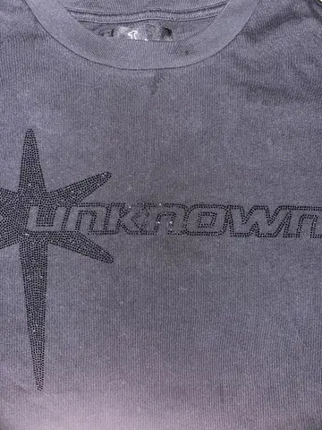 UNKNOWN 블랙 티셔츠 L 사이즈