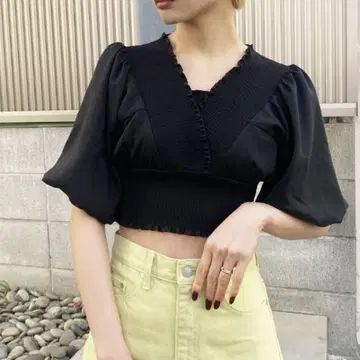 EMODA 셔링 미니 탑