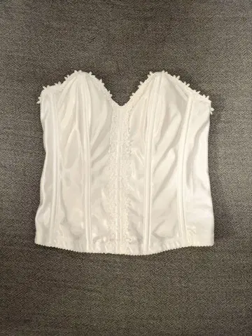 브라이덜 이너 브라이덜 뷔스티에 화이트