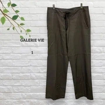 갤러리 바이 GALERIE VIE 슬랙스 남성용 두들기 마감
