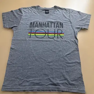 ONLY NY 티셔츠 MANHATTAN TOUR 그레이