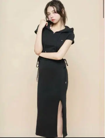andmary Emily slit dress 앤드 마리