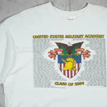 00s US Army 육군 사관학교 밀리터리 아카데미 졸업 기념 티셔츠