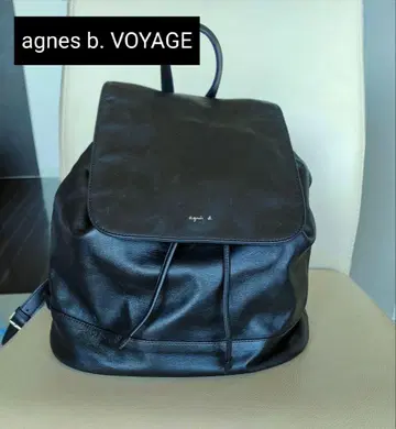 agnes b. VOYAGE 애니에스 베이 블랙 백팩