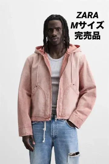 ZARA 자라 워시드 후드 부착 자켓 M 사이즈 완판템