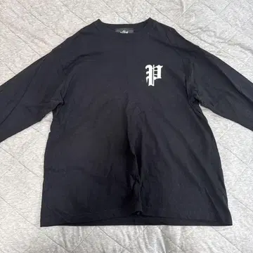 PHATRNK 블랙 긴팔 티셔츠 M