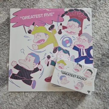 RIP SLYME 메가 재킷 카세트 테이프 세트 GREATEST FIVE