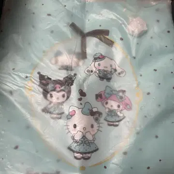 산리오 초코 민트 백