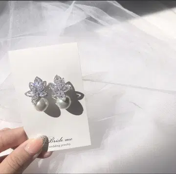 결혼식 액세서리 bride me의 귀걸이