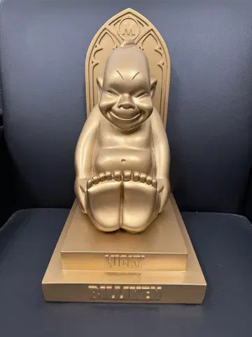 럭키 빌리켄 레진 인형 입상 대(약 35cm)