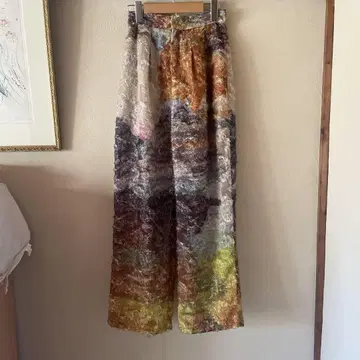 AMERI FLUFFY ART PANTS 팬츠 S 사이즈