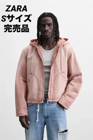 ZARA 자라 워시드 후드 부착 자켓 S 사이즈 완판템