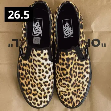 Vans 레오파드 무늬 슬립온 그랑지 26.5