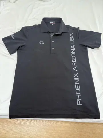 핑 블랙 피케 셔츠 PHOENIX ARIZONA USA