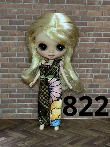 822. 일본풍 패턴 살로펫 & 상의 미니 브라이스용 아웃핏