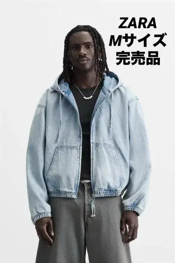 ZARA 자라 후드 데님 자켓 M 사이즈 완판템