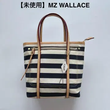 택 포함 새상품 MZ WALLACE MZ 월리스 토트백 가죽 캔버스